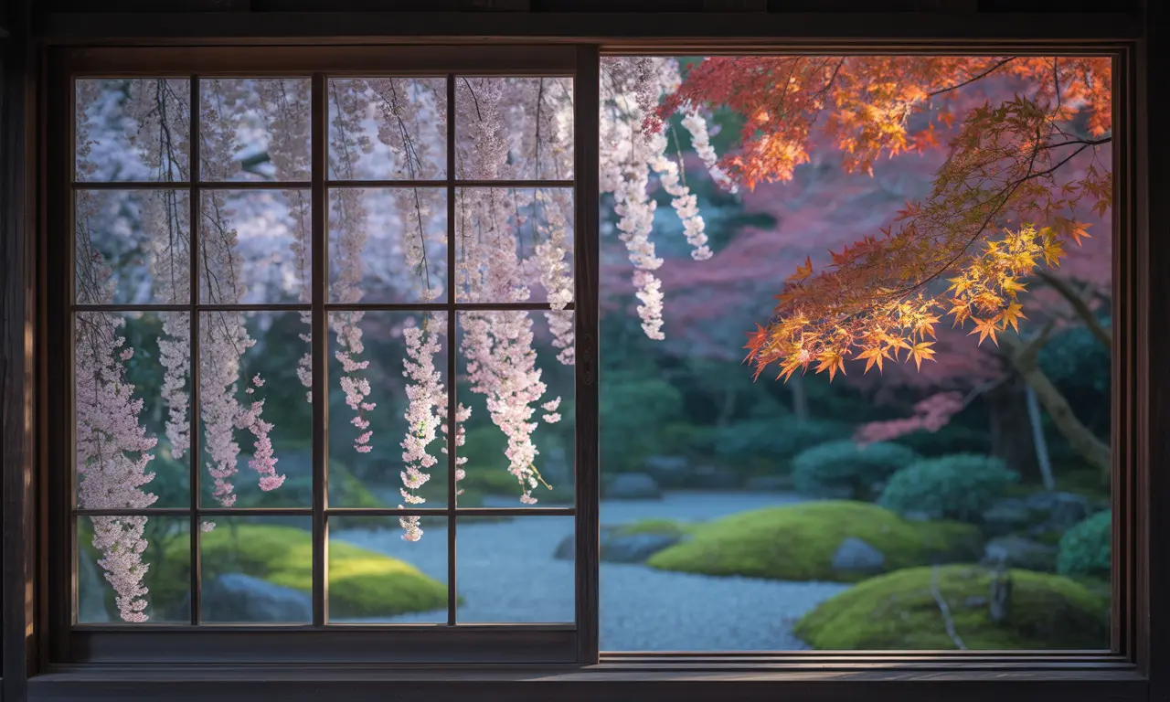 Beautiful seasons of Japan